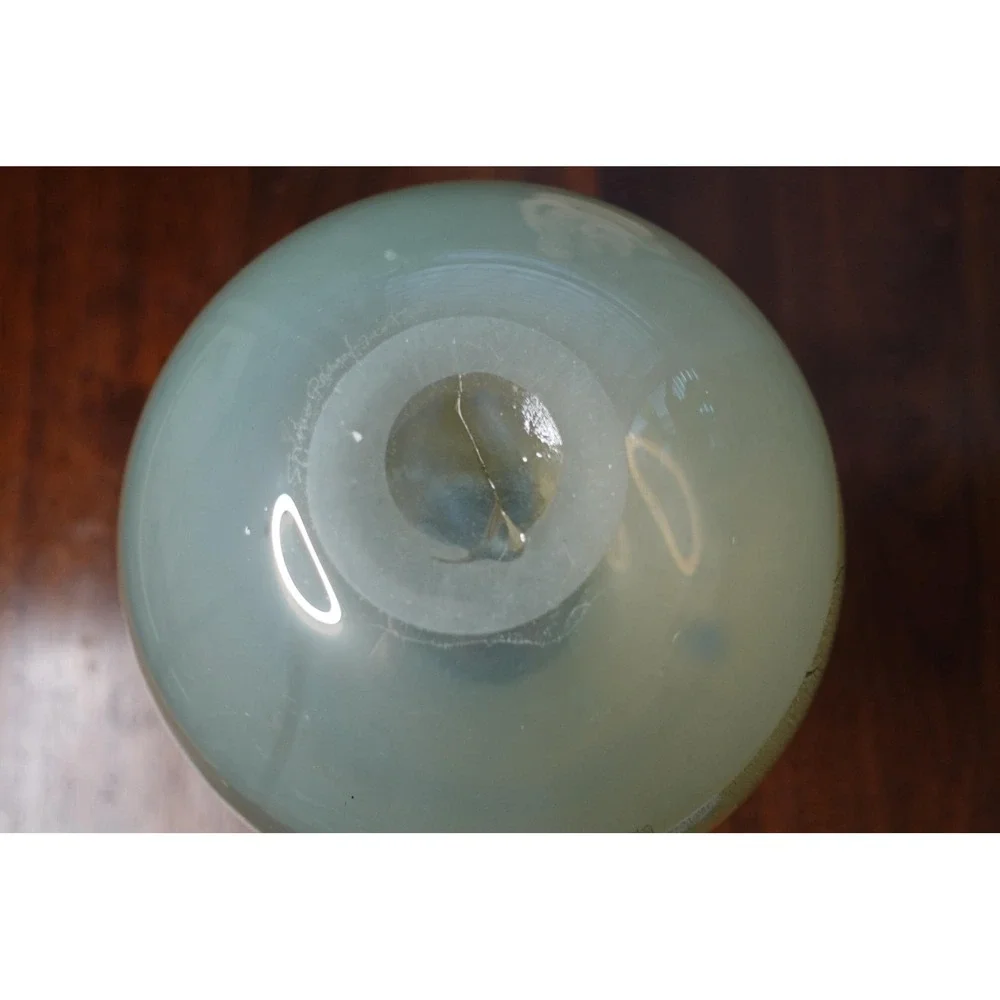Vintage Richard Jones Large‎ gourd like shape hand blown art glass vase